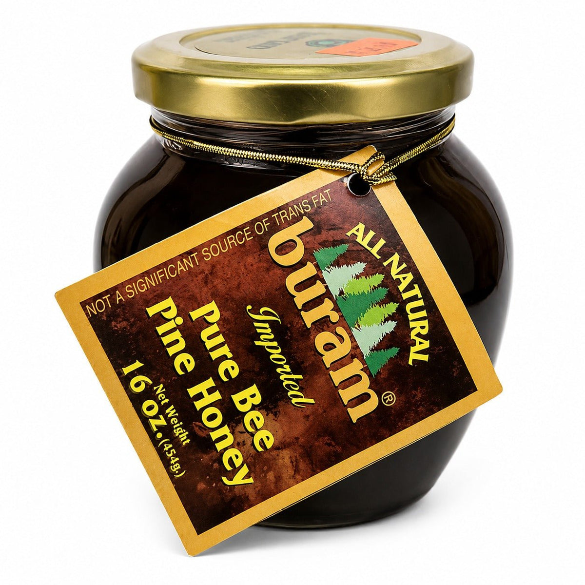 Buram pine honey jar, pure bee pine honey