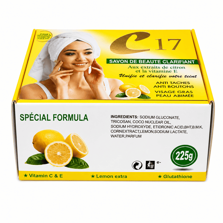 C17 Clarifying Beauty Soap | Lemon & Vitamin E Care - Yado African & Caribbean Market