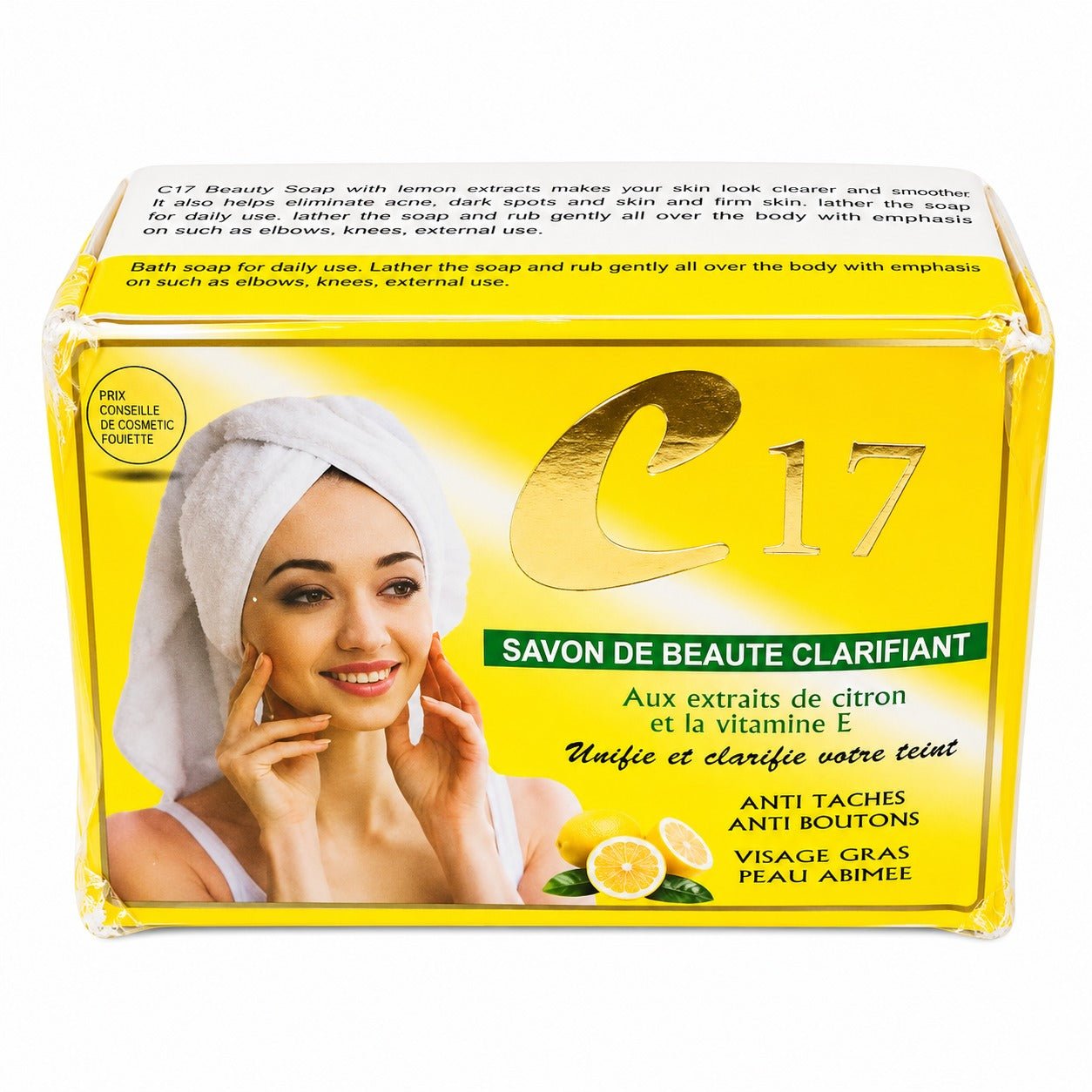 C17 Clarifying Beauty Soap | Lemon & Vitamin E Care - Yado African & Caribbean Market