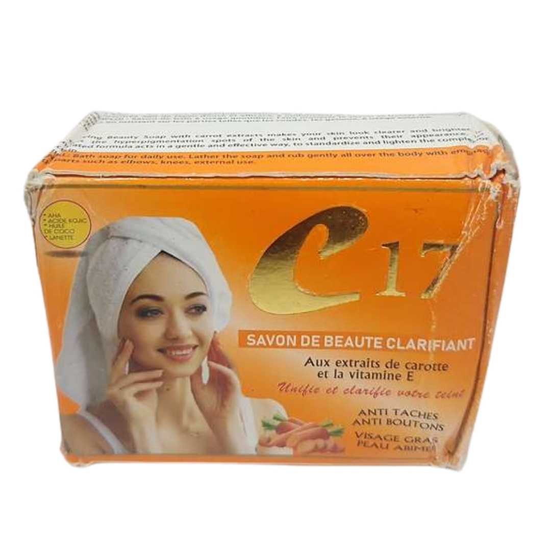 C17 Clarifying Beauty Soap with Carrot Extract and Vitamin E - Yado African & Caribbean Market