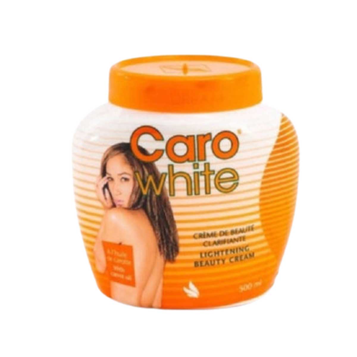 Caro White Lightening Beauty Cream - 500ml Jar, Radiant Skin Formula - Yado African & Caribbean Market
