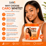 Caro White Lightening Beauty Cream - 500ml Jar, Radiant Skin Formula - Yado African & Caribbean Market