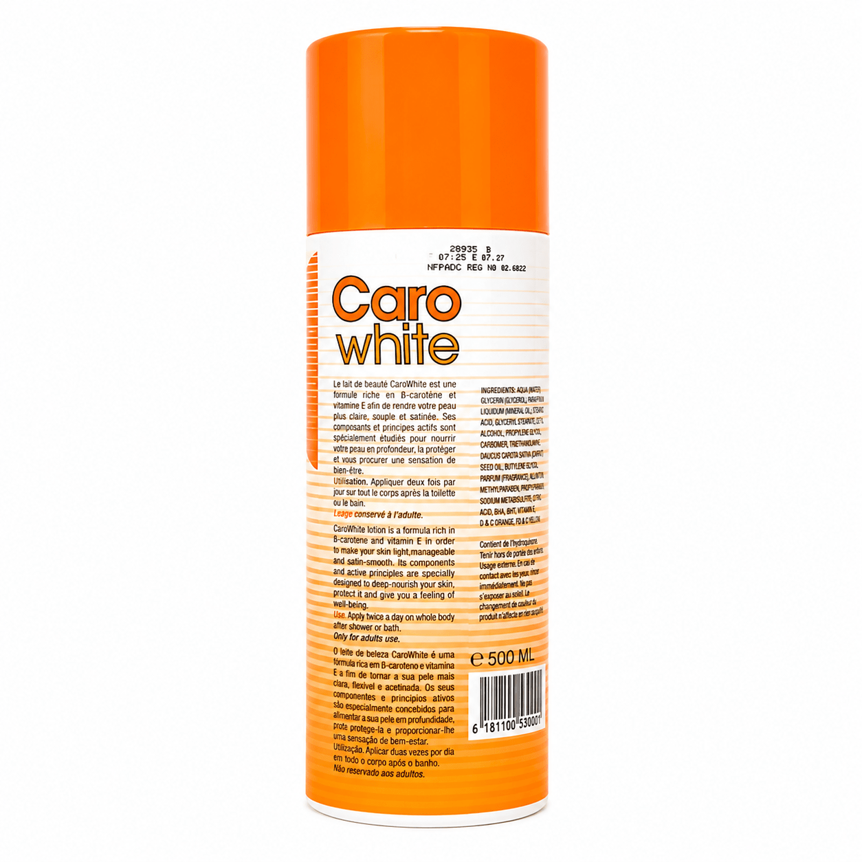 Caro White Lotion | Hydrating Radiant Skin Care - Yado African & Caribbean Market