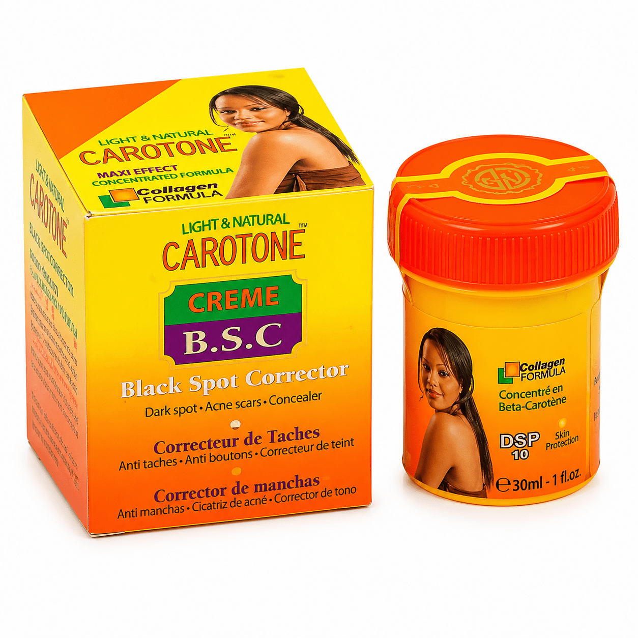 Carotone Black Spot corrector - 30ml Jar, Radiant Skin Formula - Yado African & Caribbean Market