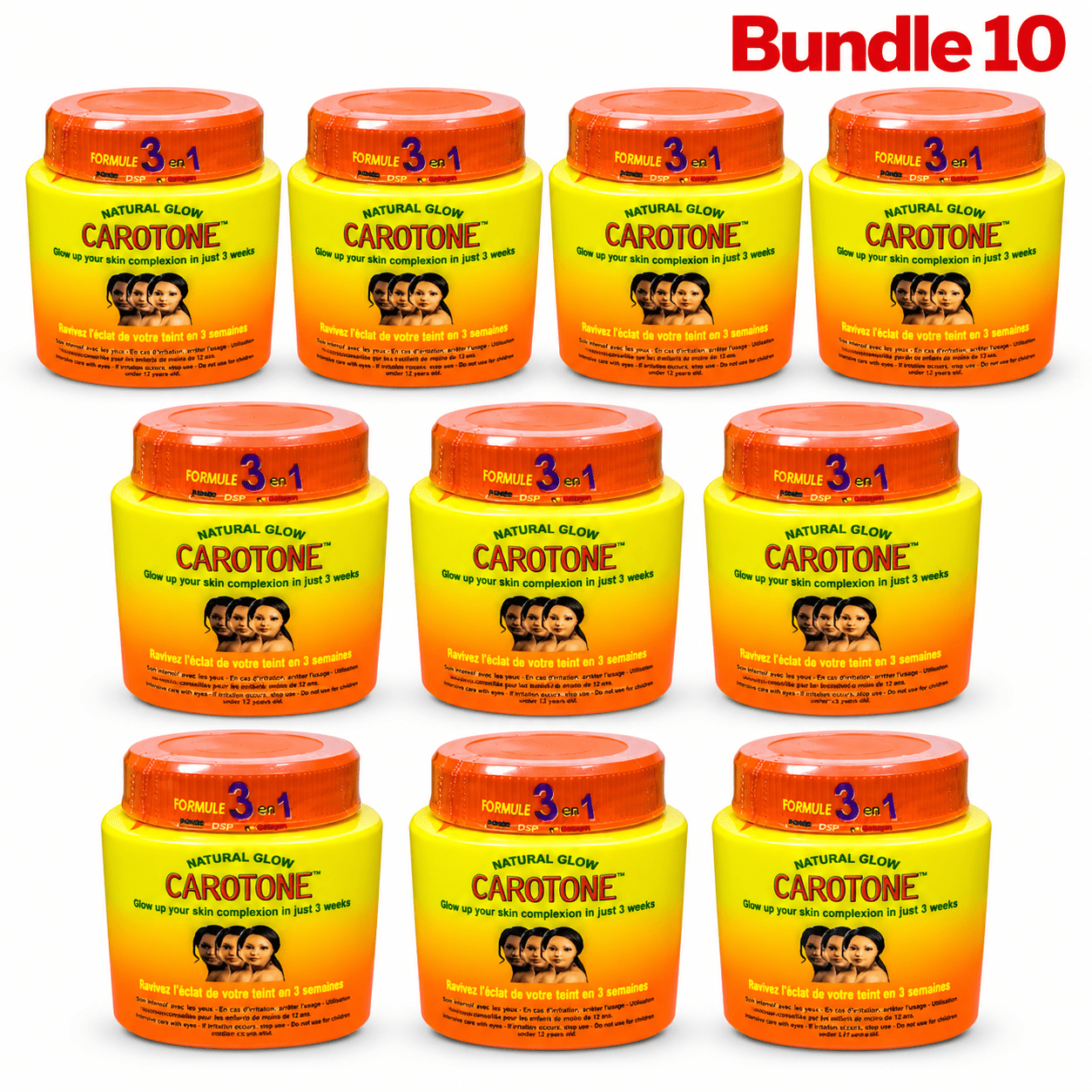 Carotone Clarifying Cream Jar | Radiant Skin Care - Yado African & Caribbean Market