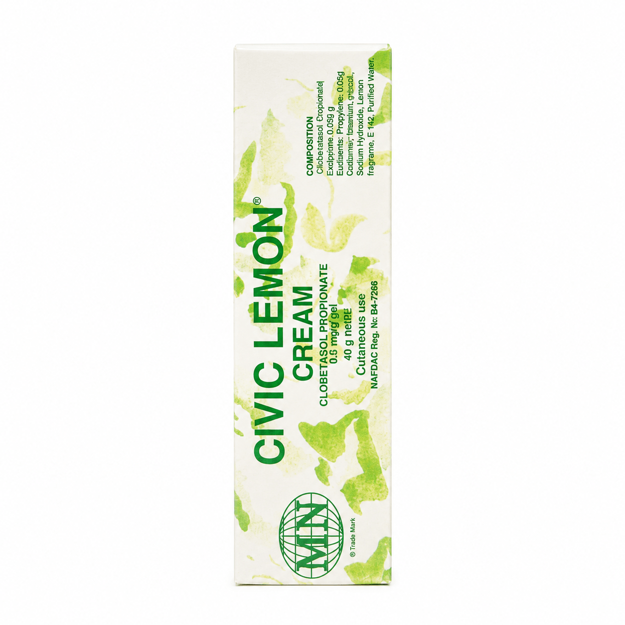Civic Lemon Cream | Hydrating Lemon Skin Care Cream - Yado African & Caribbean Market