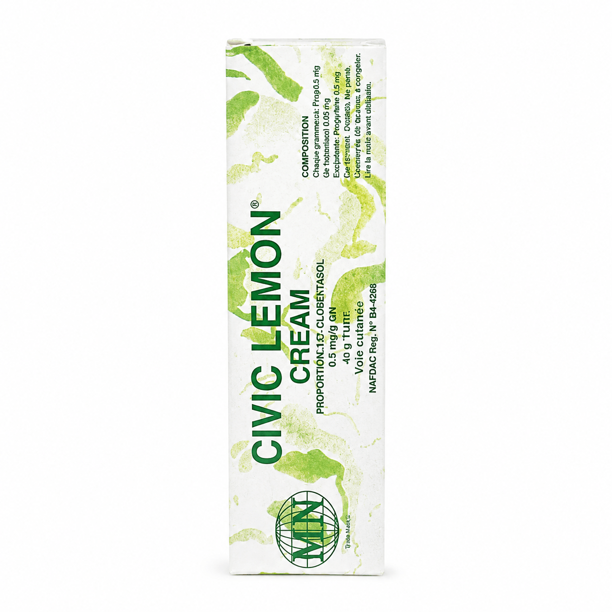 Civic Lemon Cream | Hydrating Lemon Skin Care Cream - Yado African & Caribbean Market