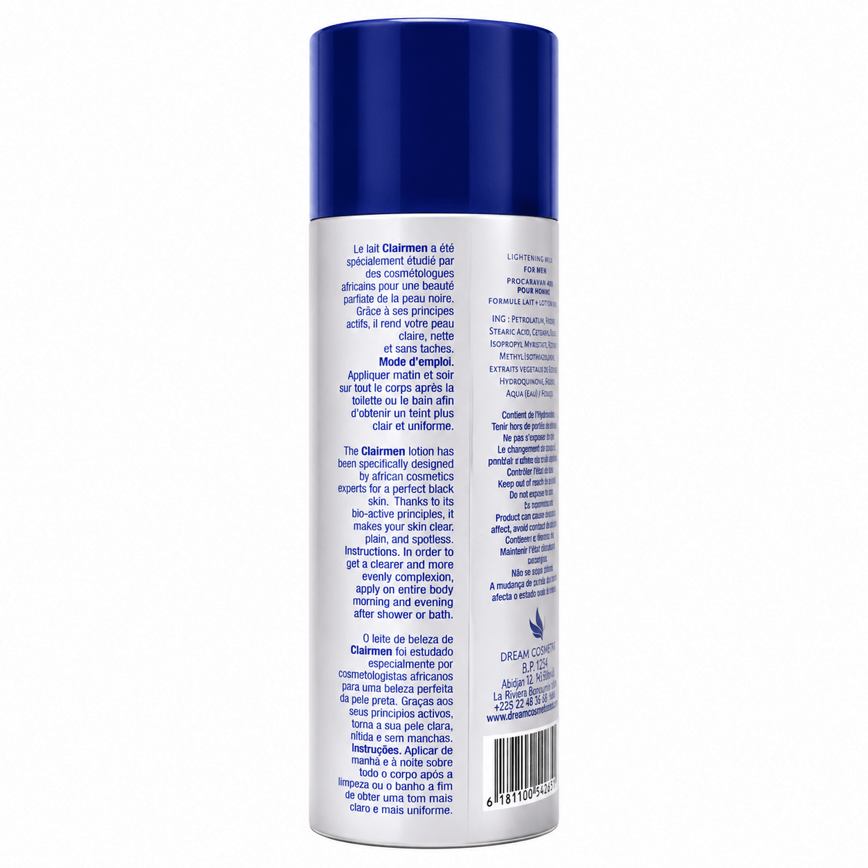 Clairmen Lotion | Hydrating Men's Body Lotion 500ml - Yado African & Caribbean Market
