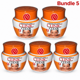 Clinic Clear Whitening Body Cream pack of 5 jars