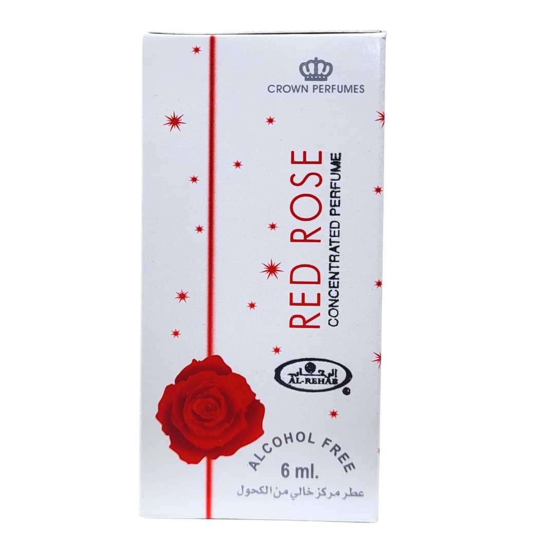 Al Rehab Red Rose Perfume Oil – Single Unit (Inventory Stock)