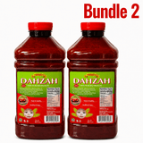 Dahzah Red Palm Oil 2L pack of 2 bottles