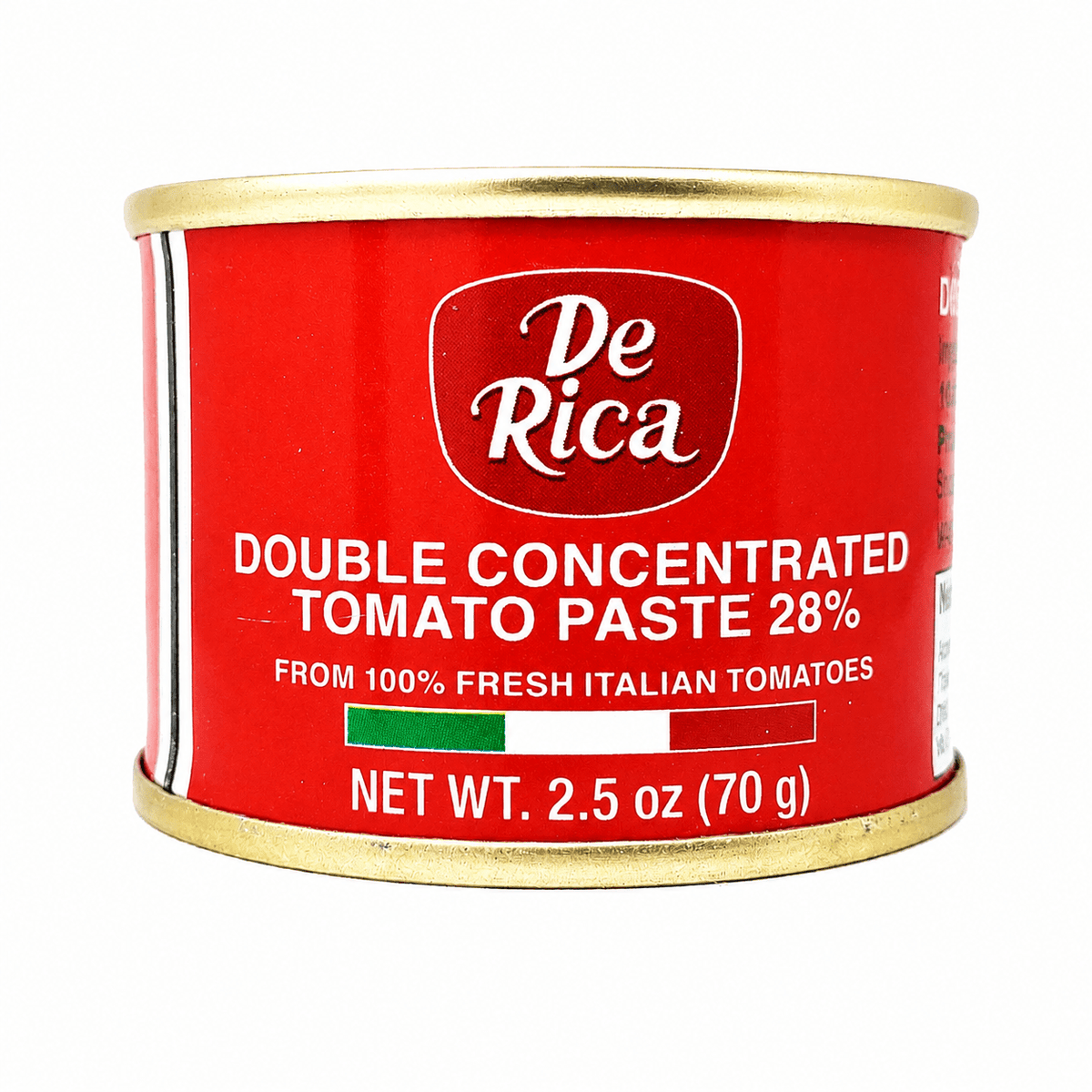 De Rica Tomato Paste, rich concentrated tomato paste that adds deep tomato flavor and color to soups, stews, sauces, rice dishes, and everyday cooking.