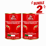 De Rica Tomato Paste 400 g pack of 2 tins