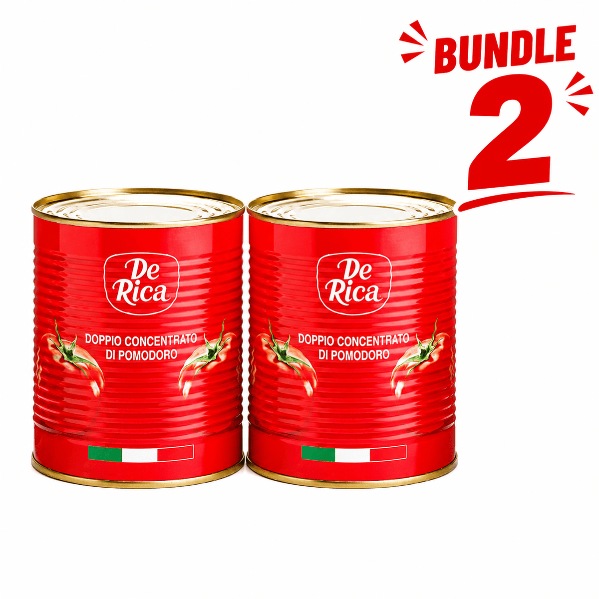 De Rica Tomato Paste 210 g pack of 2 tins