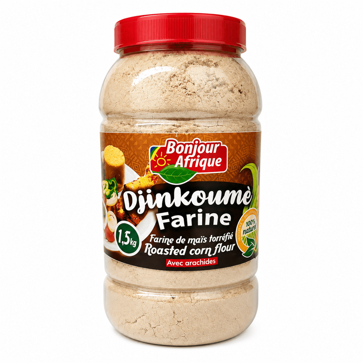 Djinkoumè | Traditional Roasted Corn Flour for Amiwo - Yado African & Caribbean Market