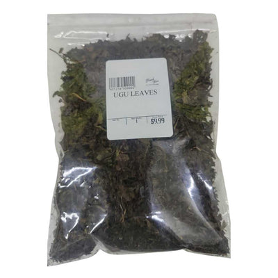 Dried Ugu Leaves (Fluted Pumpkin Leaves) – African Leafy Greens - Yado African & Caribbean Market