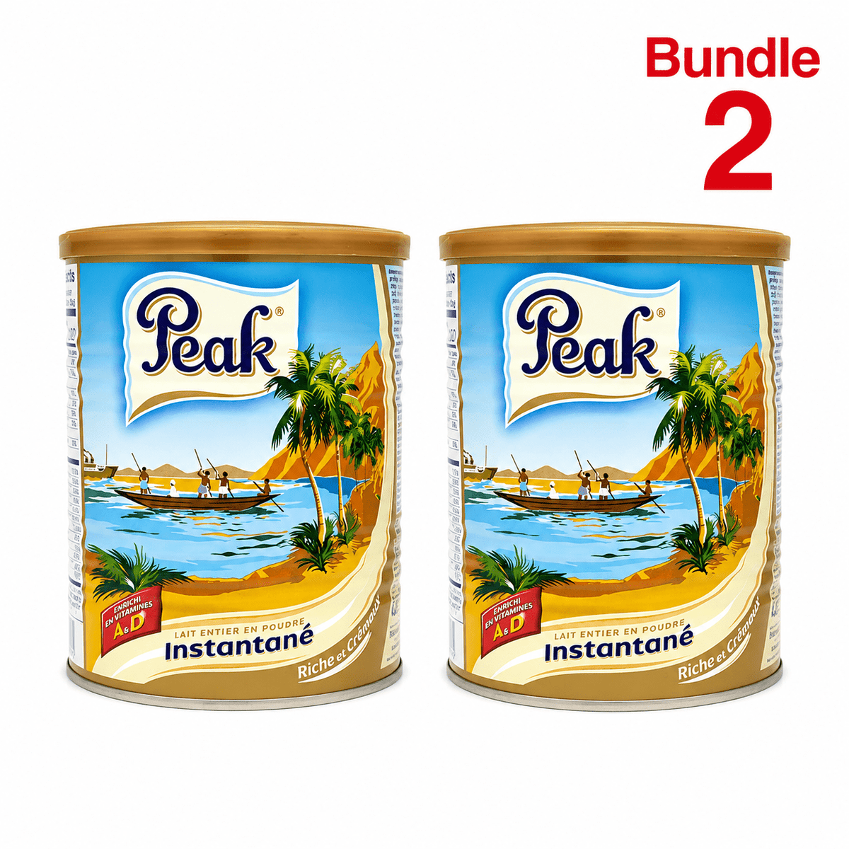 Dry Whole Milk Powder | Peak Instant Full-Cream Milk - Yado African & Caribbean Market