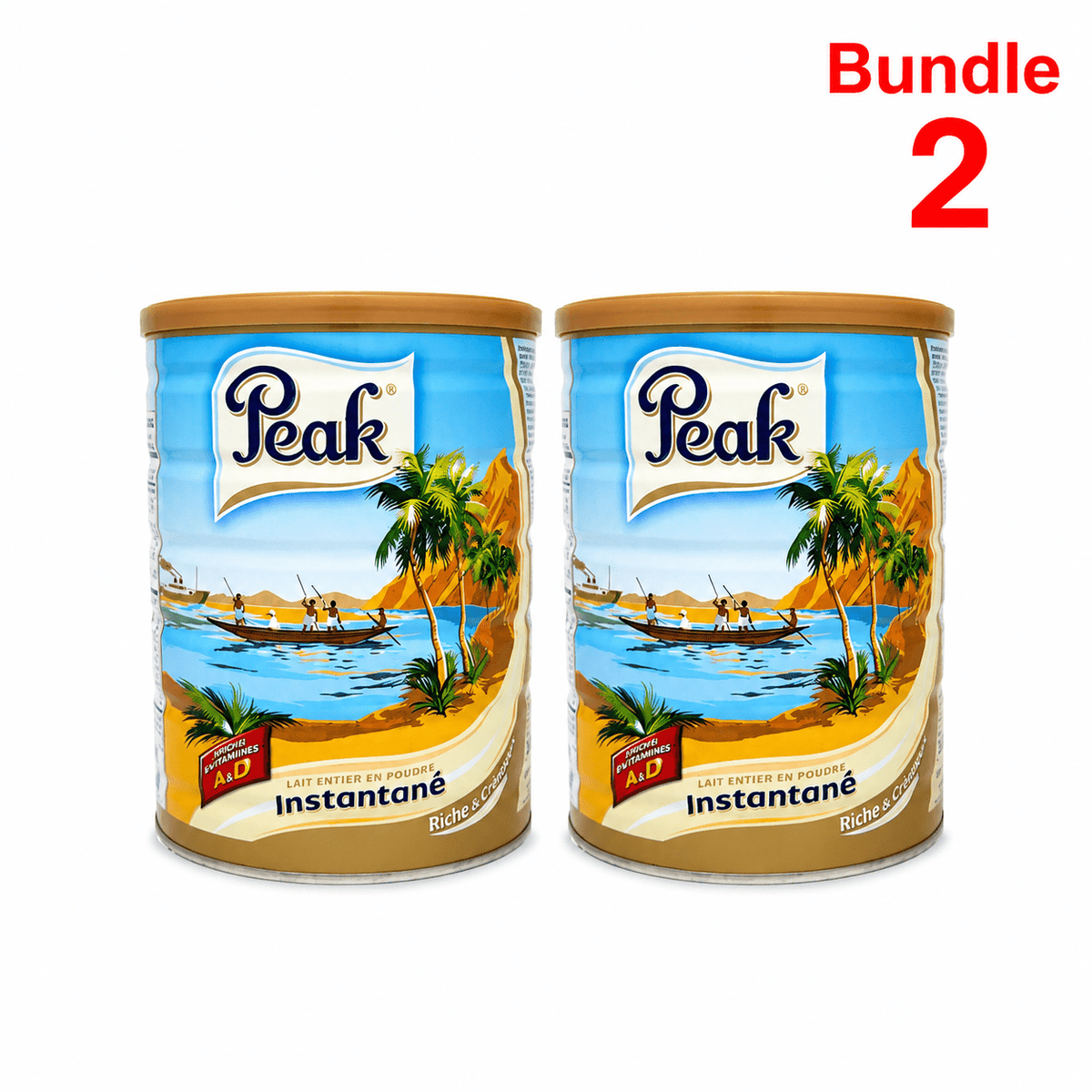 Dry Whole Milk Powder | Peak Instant Full-Cream Milk - Yado African & Caribbean Market