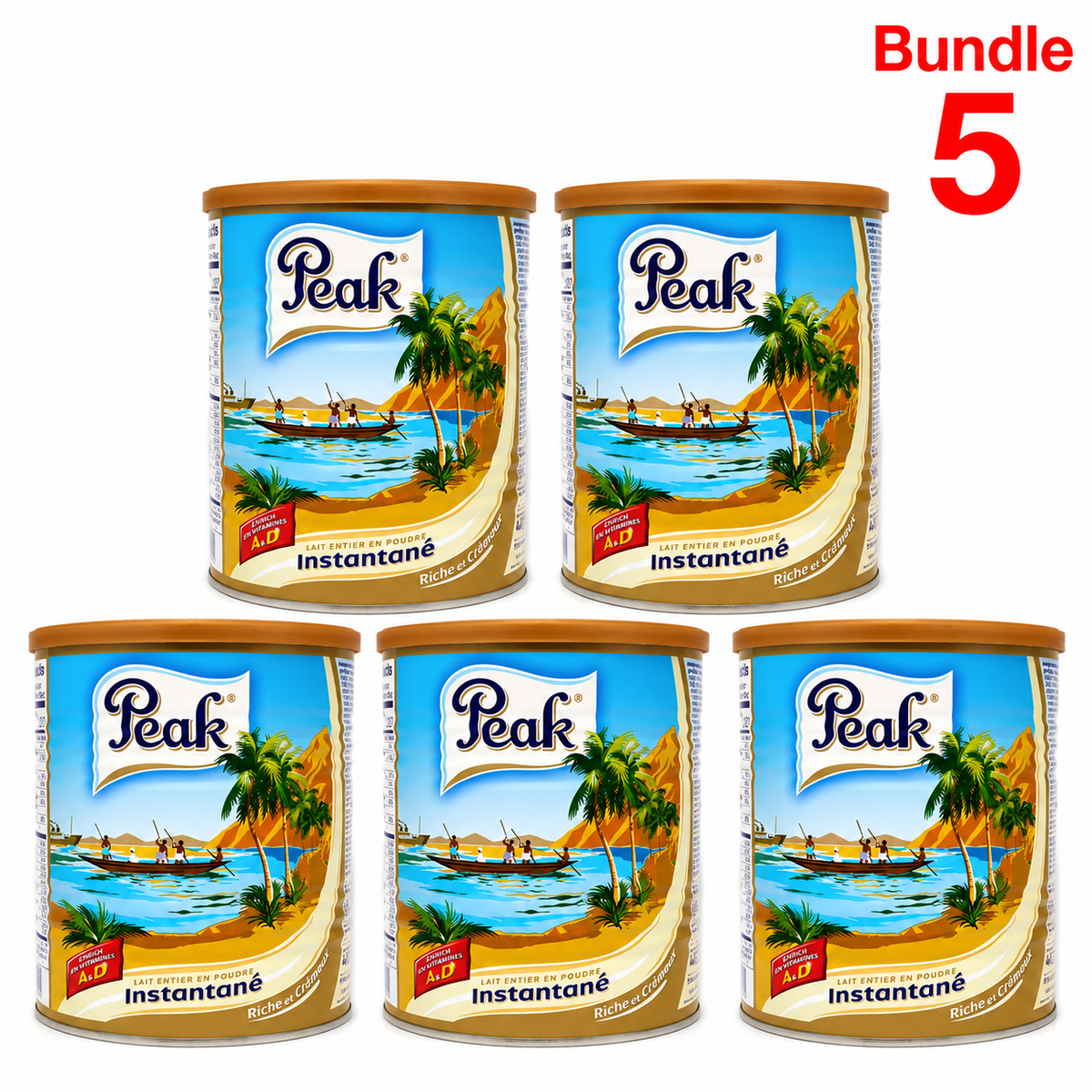 Dry Whole Milk Powder | Peak Instant Full-Cream Milk - Yado African & Caribbean Market