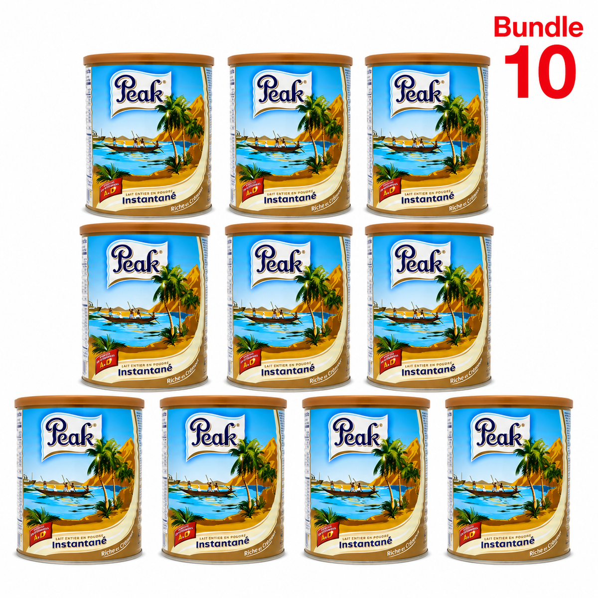Dry Whole Milk Powder | Peak Instant Full-Cream Milk - Yado African & Caribbean Market
