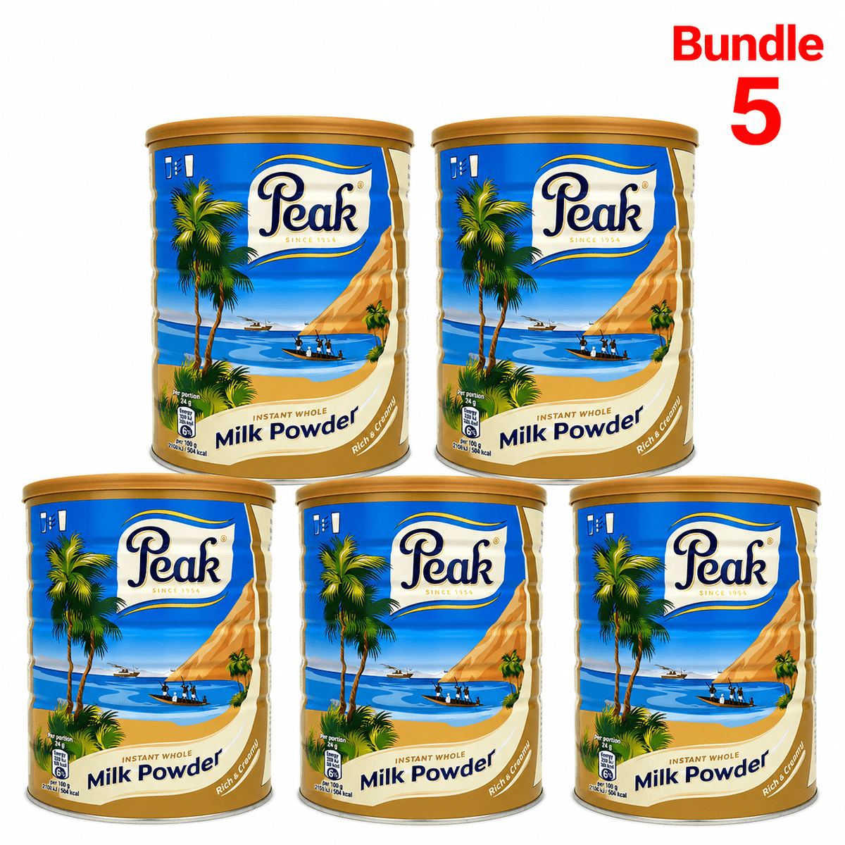 Dry Whole Milk Powder | Peak Instant Full-Cream Milk - Yado African & Caribbean Market