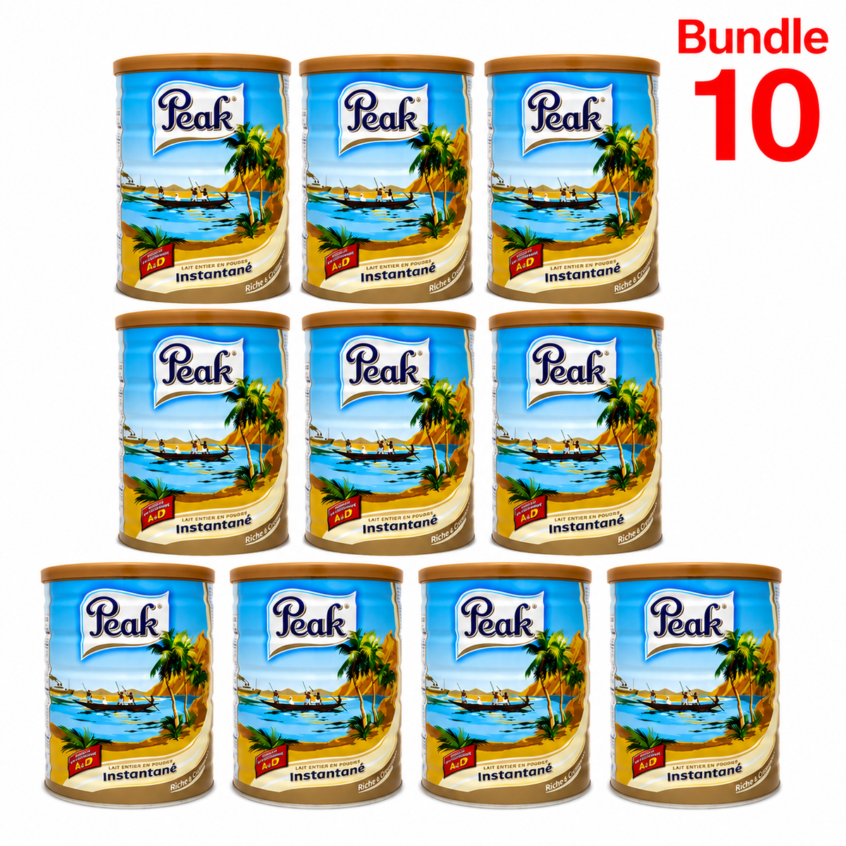 Dry Whole Milk Powder | Peak Instant Full-Cream Milk - Yado African & Caribbean Market