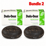 Dudu-Osun African Black Soap 5.25 oz pack of 2 bars