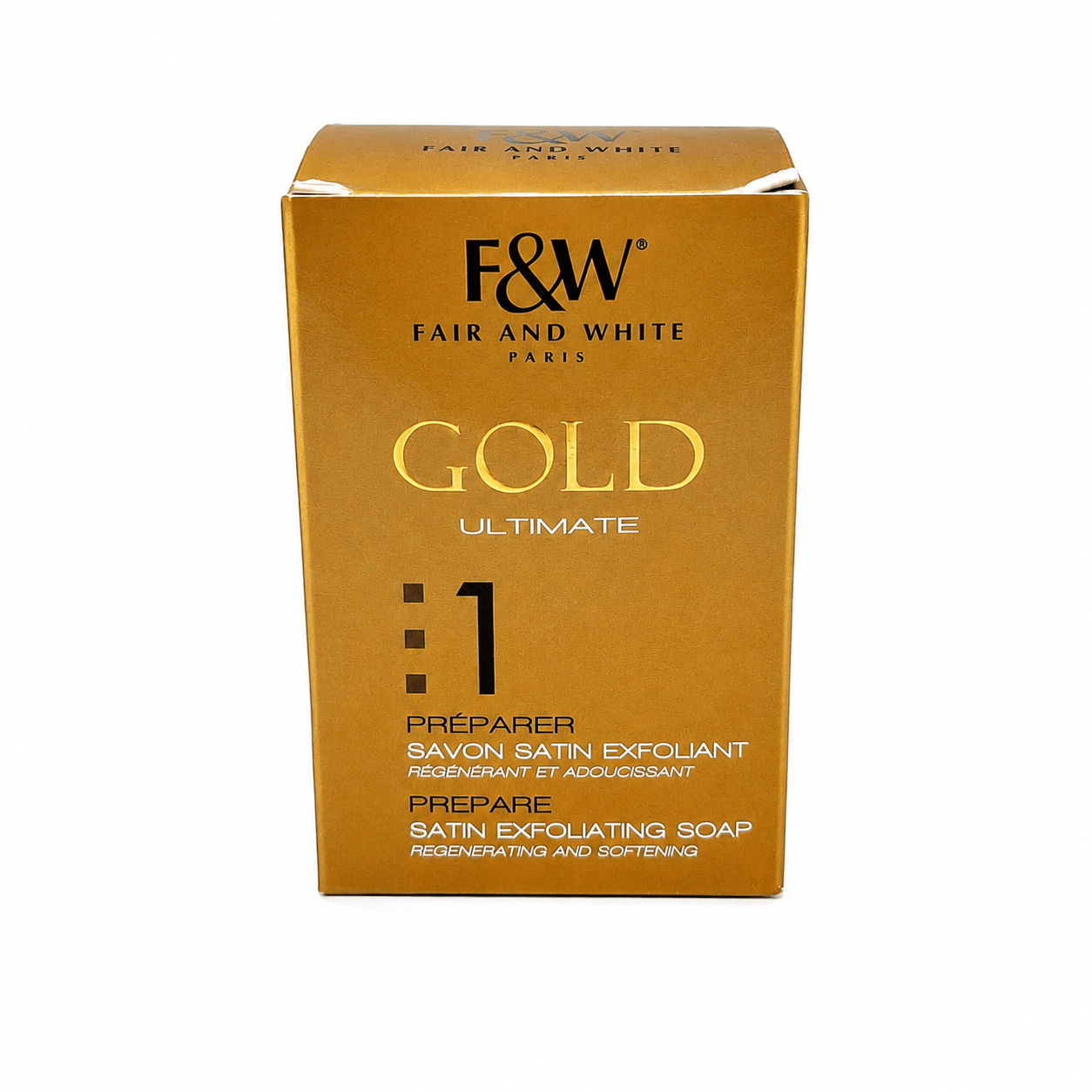 Fair and White Gold | Satin Exfoliating Soap - Yado African & Caribbean Market