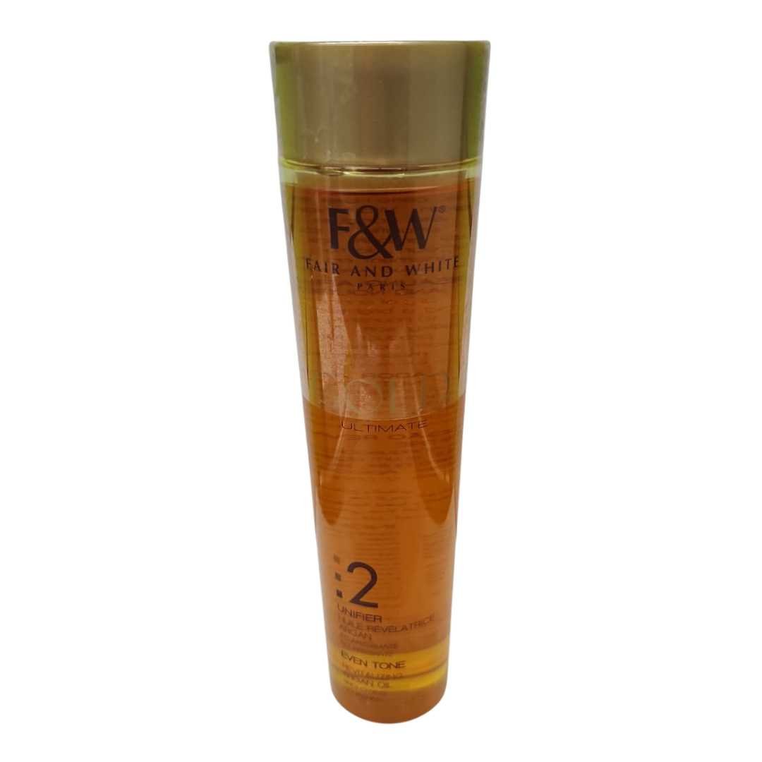 Fair & White Gold 2 Unifier Even Tone Revitalizing Body Oil - Yado African & Caribbean Market
