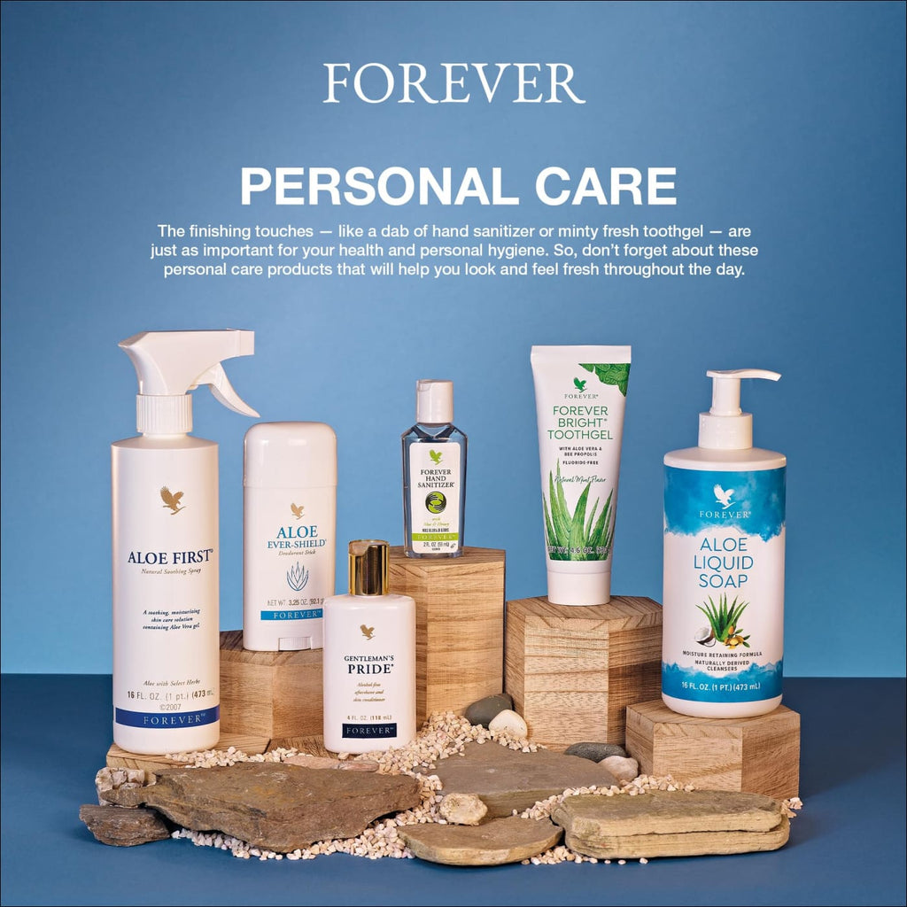 Forever Living - Bright Toothgel - Fluoride-Free Aloe Vera Gel with Bee Propolis Peppermint-Spearmint Flavor Dental Care 4.6 oz