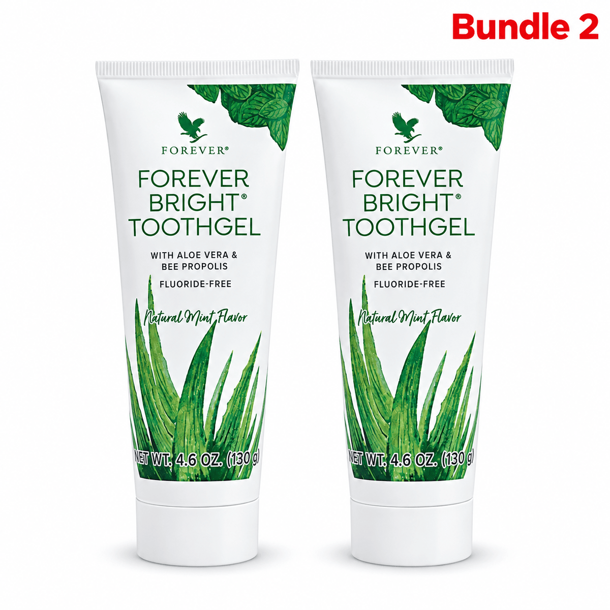 Forever Bright Toothgel 4.6 oz pack of 2 tubes