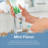Forever Living - Bright Toothgel - Fluoride - Free Aloe Vera Gel with Bee Propolis, Peppermint - Spearmint Flavor, Dental Care, 4.6 oz - Yado African & Caribbean Market