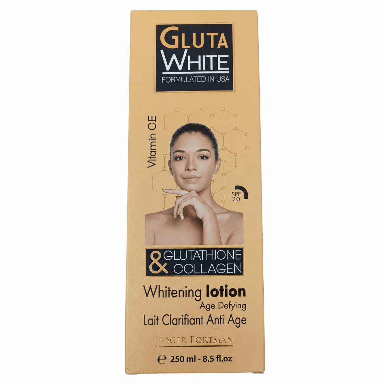 Gluta White Lotion | Hydrating Collagen Body Lotion - Yado African & Caribbean Market