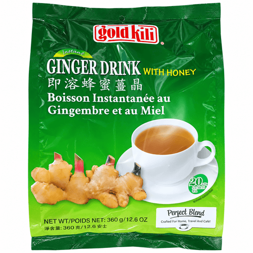 Gold Kili Instant Honey Ginger Drink | Warm & Refreshing