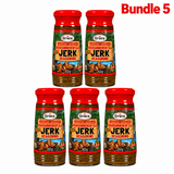 Grace Hot Jamaican Jerk Seasoning pack of 5 jars