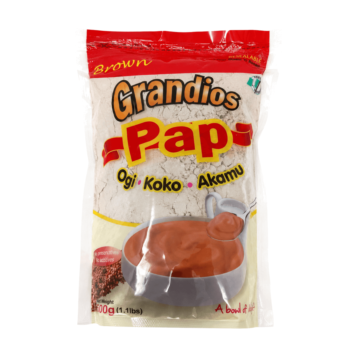 Grandios Pap | Authentic Ogi, Koko & Akamu Mix - Yado African & Caribbean Market