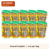 Whole Dried Crayfish 2 oz pack of 10 bags