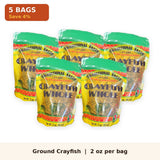 Whole Dried Crayfish 2 oz pack of 5 bags