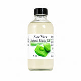 Aloe vera natural liquid gel, 4 oz bottle