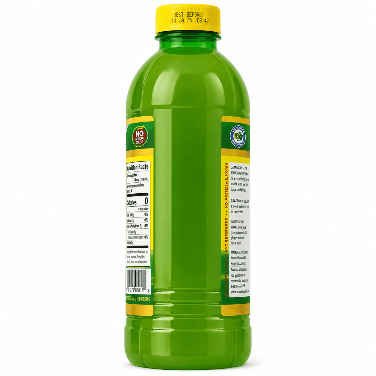 Home Choice Jamaican Lime Ginger Mix | Refreshing Flavor - Yado African & Caribbean Market