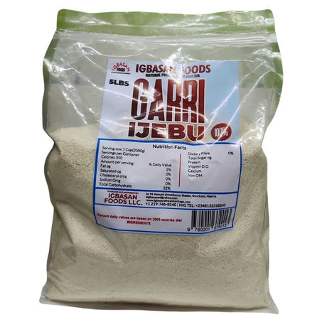 Igbasan Foods Ijebu garri, 5 lb bag