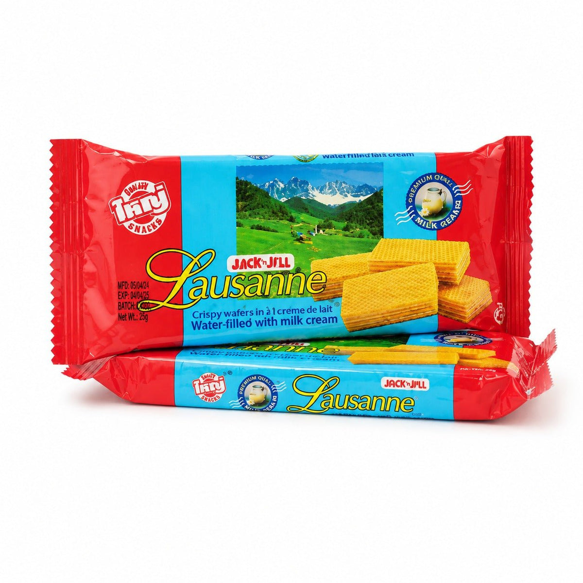 Jack n Jill Lausanne wafer biscuit, single pack
