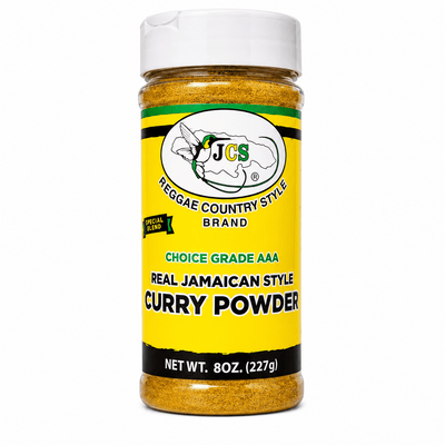 JCS Curry Powder Real Jamaican Style 4oz Flavor - Yado African & Caribbean Market