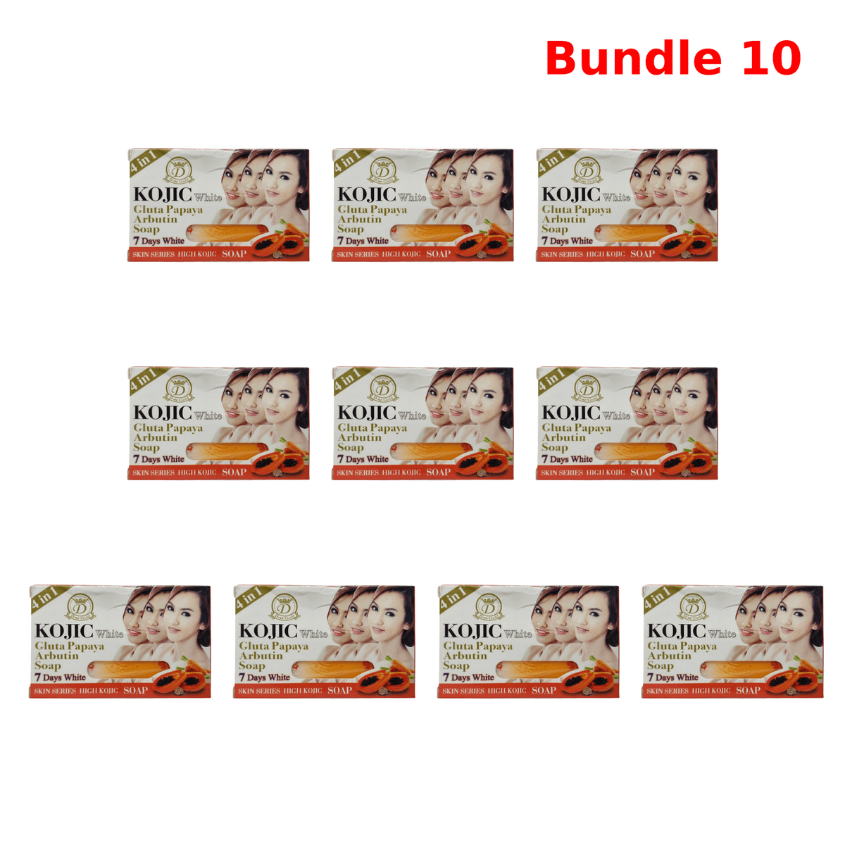 Kojic Gluta Papaya Arbutin Whitening Soap - Yado African & Caribbean Market