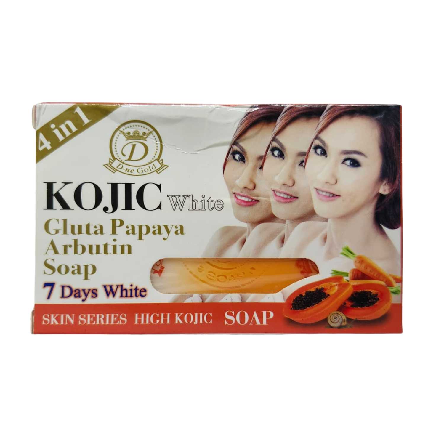 Kojic Gluta Papaya Arbutin Whitening Soap - Yado African & Caribbean Market