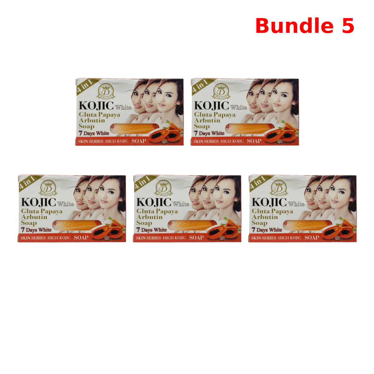 Kojic Gluta Papaya Arbutin Whitening Soap - Yado African & Caribbean Market