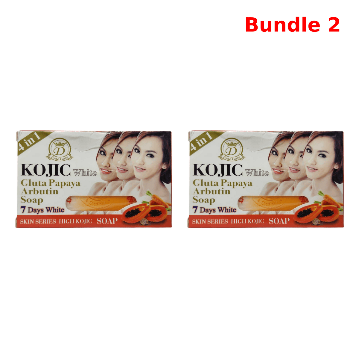 Kojic Gluta Papaya Arbutin Whitening Soap - Yado African & Caribbean Market