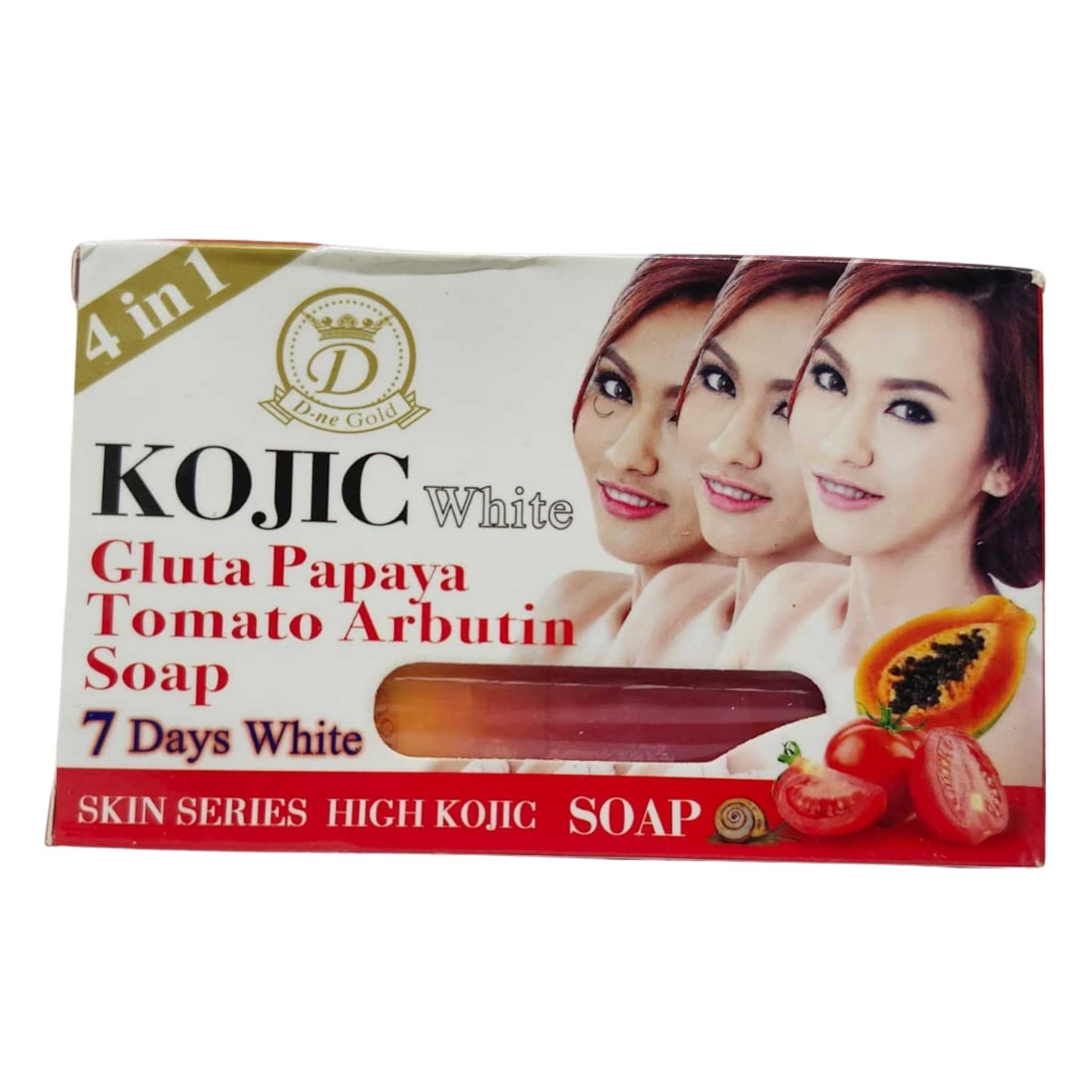 Kojic White Gluta Papaya Arbutin 7 Days White Soap 160 ml - Yado African & Caribbean Market