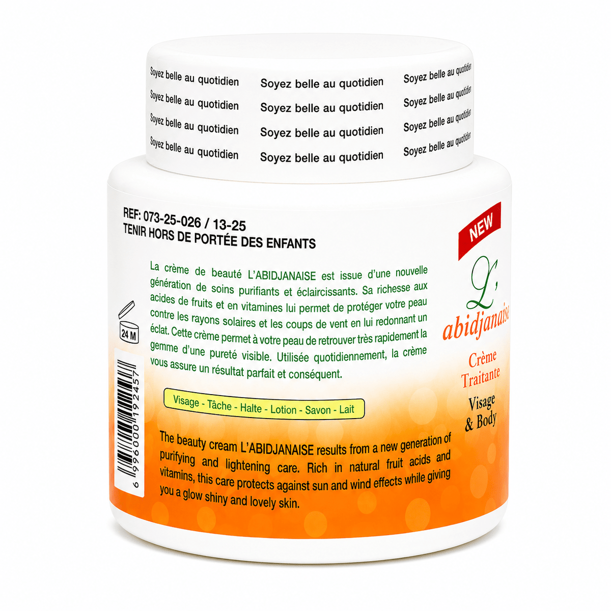 L'Abidjanaise Cream | Nourishing Skin Care Cream - Yado African & Caribbean Market