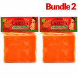Larissa Carrot Soap 225g pack of 2 bars